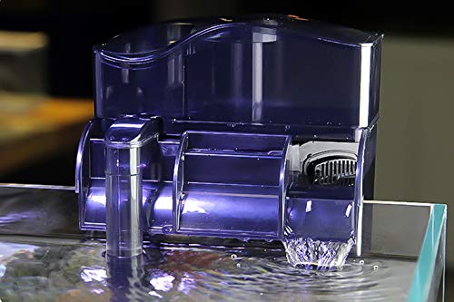 Skimmer proteico per acquario di acqua salata, filtro esterno da appendere per acquari marini da 50-85 litri