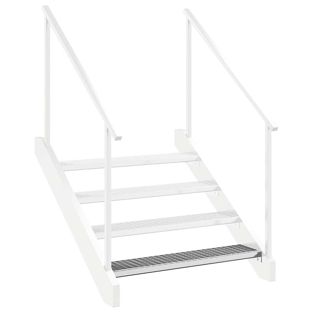 Gradino in Griglia 90x24x7 cm Acciaio Zincato-155685