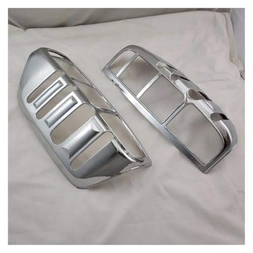 Cubierta de luz trasera cromada para Nissan Navara D40 de ABS 4