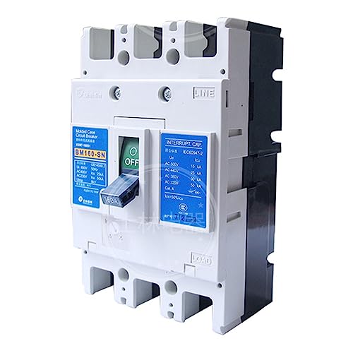 Disjoncteur BM160-HN/3P 140A boîtier plastique tripolaire triphasé