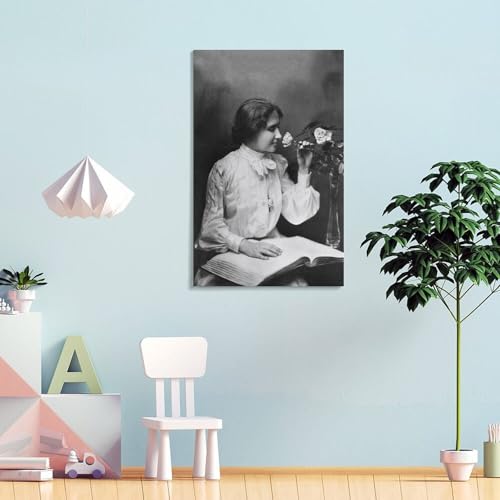 Poster Helen Keller 2 sur toile décoration murale moderne chambre 40x60cm - 4