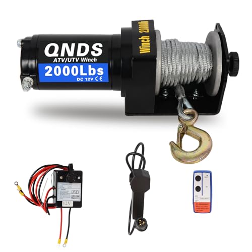 Qnds SY-QN-JPGSS01 2000Lbs Winch For Atv Utv 12V Winch cover