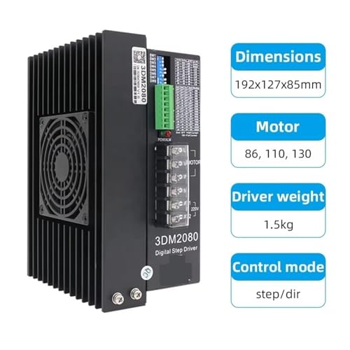 Driver de commande numérique pas à pas triphasé 3DM2080 220V AC - 2