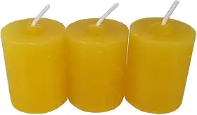 Kit 3 Velas Aromáticas Perfumadas Com Aroma De Citronela