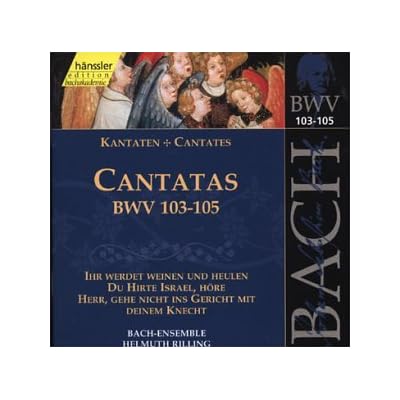 Bach: Cantatas, BWV 103-105 (Edition Bachakademie Vol 33) /Rilling