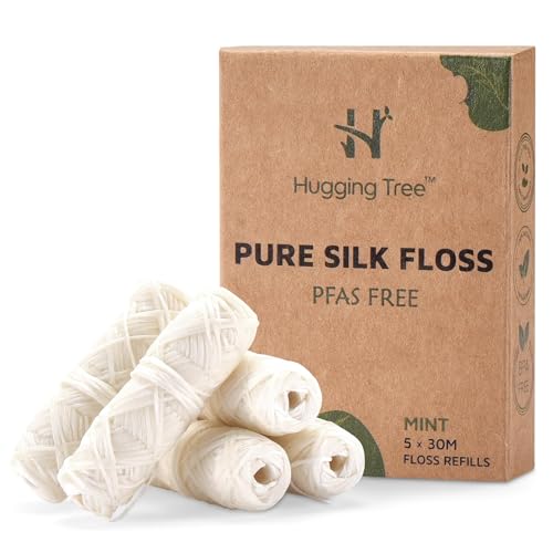 Natural Silk Dental Floss Refills (5 Pack)
