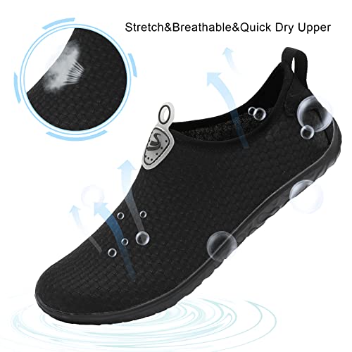Image of Spesoul Womens and Mens Water Shoes Breathable Quick Dry Soft Barefoot Aqua Socks for Hiking Swim Beach Surf Yoga Sport