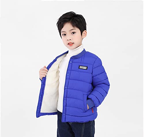 sfdgfhyf Boys' Winter Coat Quilted Puffer Jacket Fleece Lined Down Coat Kids Water-𝐑esistant Boys Toddler2