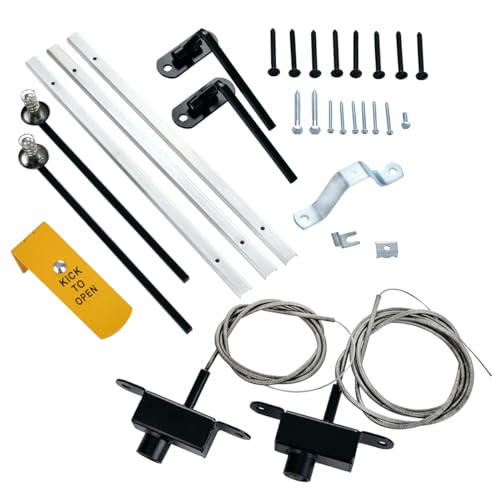 Grisham WB-QR/Window Bar Quick Release Kit,Black (3 Pack)