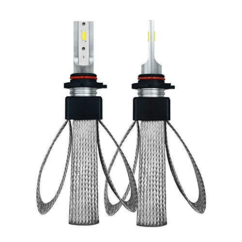 Diesel Auto Zone 2 x 9006 HB4 Bombilla de Faro Led para Coche 9600LM 60W 6000K Blanca Lámparas HB4 Led con CSP Chips-1 Año de Garantía