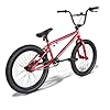 Tracer Edge Kids Freestyle BMX Bike, Entry and Intermediate Rider, Boys and Girls Bikes, 20-Inch Wheels, Hi-Ten Steel Frame, U Brake 2/3-Piece Crank Options Multiple Colors (Matte Red, 3.0) #2
