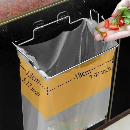 2 Pack de Soportes para Bolsa de Basura de Cocina miniatura 7