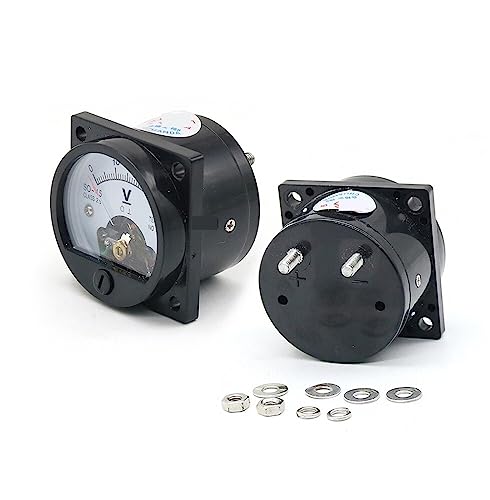 Voltmètre analogique SO-45 5V CC voltmètre pointeur rond