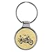 KIESENBERG Portachiavi Regalo per Moto Guzzi California Motocicletta Fan A-20425