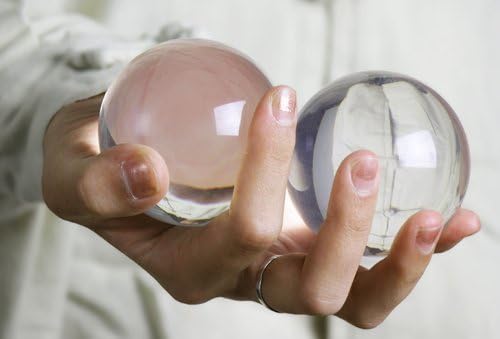 Crystal ball original clear 70mm (2 sets) (japan import) by CJ specialty shop