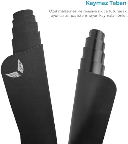 GoLite Basic Edition - 70x30 Gaming Mouse Pad, Kaymaz Taban, Geniş ve Dayanıklı Oyuncu Mousepad, Hassas Kontrol ve Hızlı Tepki için Pürüzsüz Yüzey Fare Altlığı, Siyah - Görsel 5