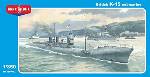 Plastic Model KIT British HMS К-15 Submarine 1/350 Micro-MIR 350-032 New