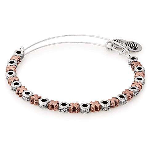 Alex and Ani Mixed Metals Beaded Bangle