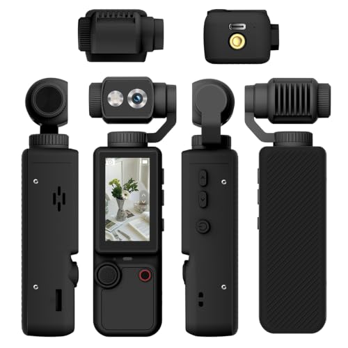 Cámara deportiva portátil Q8 para exteriores, cámara de acción de bolsillo 4K HD con lente óptica ajustable de 180°, pantalla TFT de 1,9 pulgadas y batería de 2000 mAh para viajes,Black-135*45*29mm