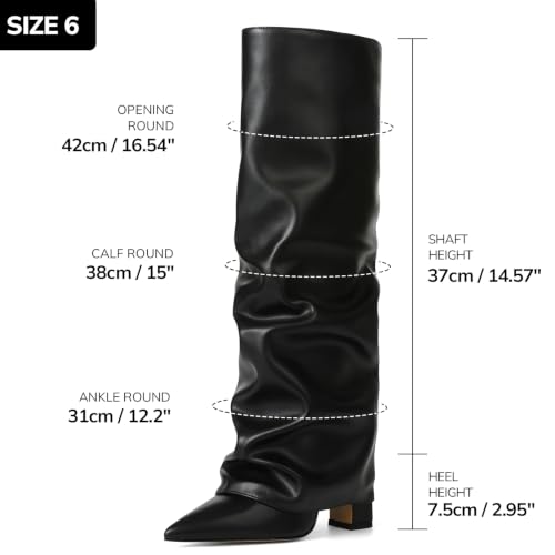 SaraIris Shark Fold Over Boots
