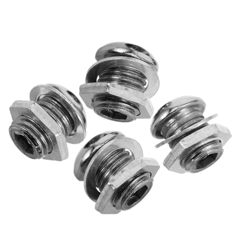 4pcs Snare Drum Vent Hole Screws with Washers