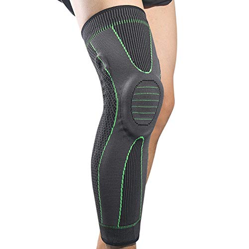 Genouillères de compression en silicone pour le basket-ball et le running