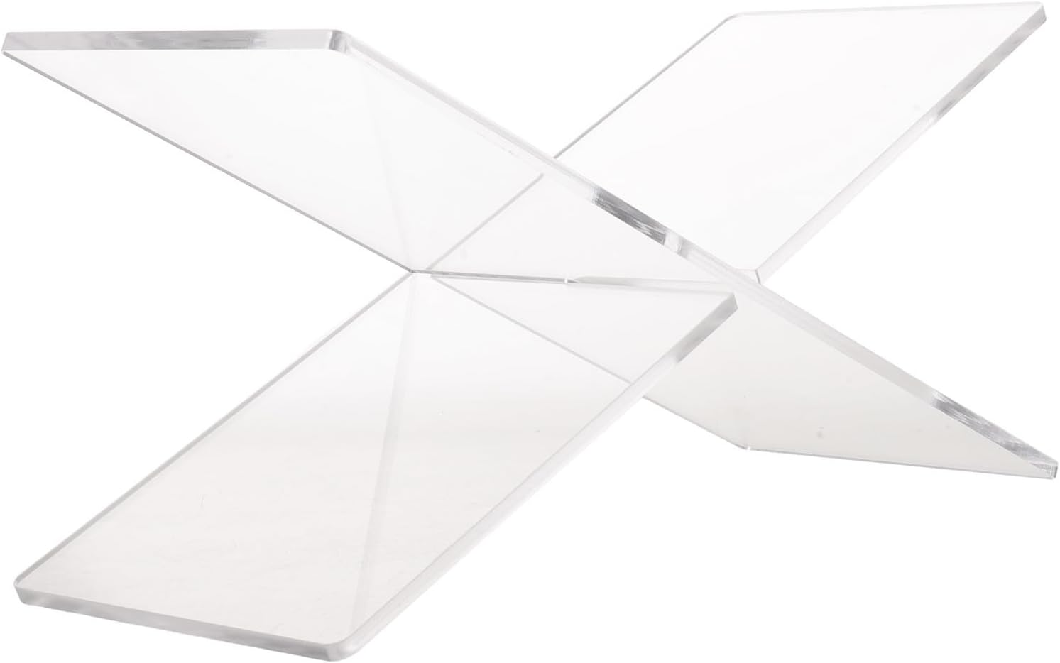 Acrylic Recipe Book Holder Angled Stand for Kitchen Counter