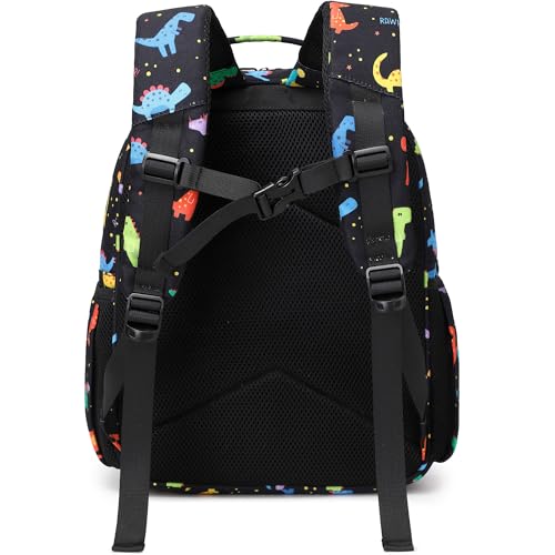 abshoo Cute Mini Toddler Backpacks for Boys Little Kids Bookbag Preschool backpack (Dinosaur Black A)3