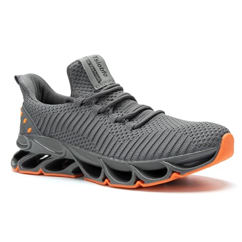 Image of FRSHANIAH Men Athletic Shoes Breathable Running Shoes Non-Slip Fashion Sneakers