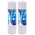 ICEPURE 5 Micron 10" x 2.5" Whole House String Wound Sediment Water Filter Cartridge for Well Water, Replacement for Aqua-Pure AP110, WP-5, CFS110, Culligan P5, WFPFC4002, CW-MF, 2 PACK