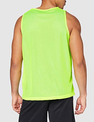 Kempa Unisex Bekleidung Teamsport Weind-markierungsleibchen Herren Leibchen, Fluo Gelb/Kempablau, M-L EU
