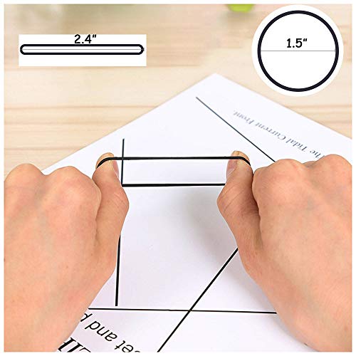 Nice Purchase 600Pcs Rubber Bands Elastic Stretchable Sturdy Rubber Band Cord Ring Loop For Home Bank School Office Supplies Crafts (Black) #TOP1