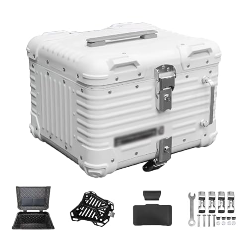 Coffre de moto de voyage 45L étanche pour ranger un casque et des bagages