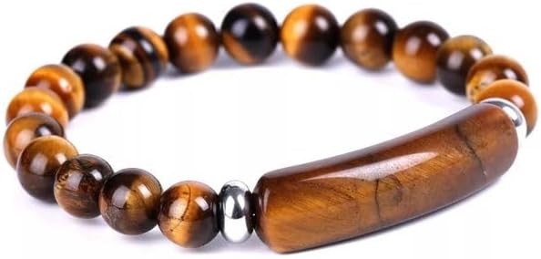 Tiger Eye Strand Bracelet – Natural Tiger Eye Beads for Confidence, Protection & Personal Style | Unisex Handcrafted Bracelet - Image 3