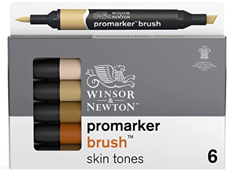 4. Set de 6 unidades ProMarker Brush tonos carne