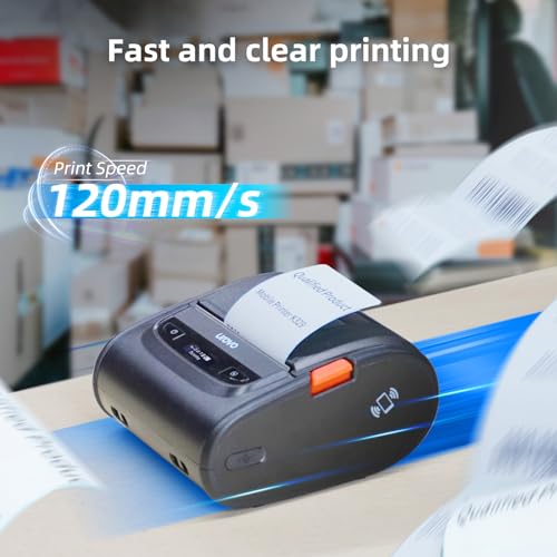 Image of Bluetooth Thermal Rollo Label Printer 4x6 inches for Small Business, Wireless Shipping Label Printer, Compatible with USPS, Shopify, Amazon