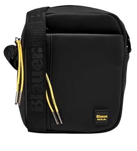 Borsa Uomo Blauer A Tracolla Nero B26Bu04 F5Jerry03/Rub Dimensioni Borsa: Piccola