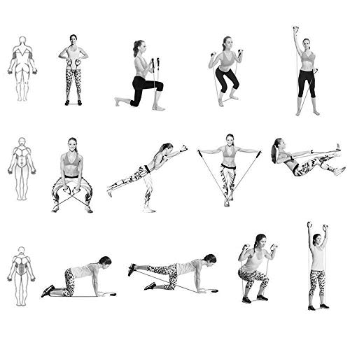 11pcs/Set Fitness Pull Rope Resistance Bands TPE Strength Gym Equipment Home Elastic Exercises Body Fitness Workout Equipment - Home Fitness Guru 11pcs/Set Fitness Pull Rope Resistance Bands TPE Strength Gym Equipment Home Elastic Exercises Body Fitness Workout Equipment - Image 5