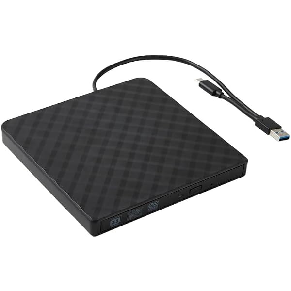 Odtwarzacz DVD, Zewnętrzna nagrywarka DVD RW typu C 2 w 1 z portem USB 3.0 Wąska napędem optycznym i czytnikiem