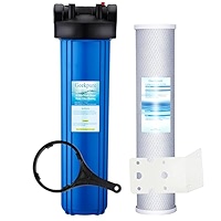 Station Triple Filtration 20 pouces E/S 3/4 + Cartouches