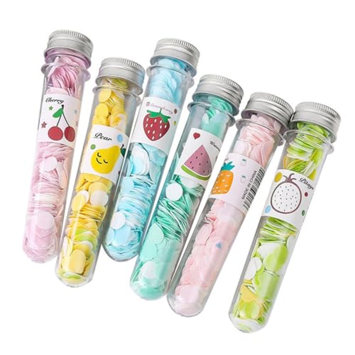 BESTonZON 6 Piezas Pastillas de Jabón Pequeñas Desechables Hojas Portátiles y para Manos Cara y Baño para Viaje Camping Oficina y Diario