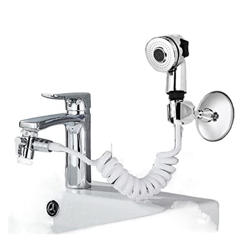 Adaptador Grifo Cocina y Baño Extensible con Ventosa de Pared 4