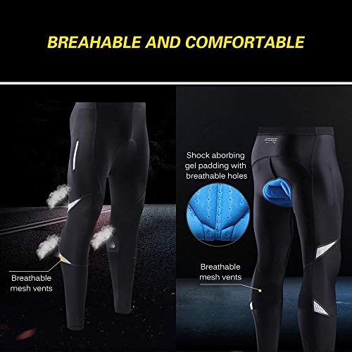 Calzas ciclistas para hombre con gel reflectante miniatura 5