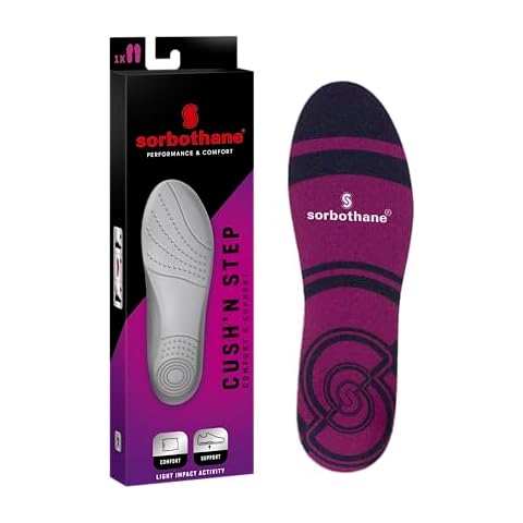 SORBOTHANE Crush N Step Comfort Insoles for Pain Relief Cover
