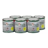 Echo Valley EchoFlame Gel-Fuel for Indoor/Outdoor Fireplaces (Pack of 6)