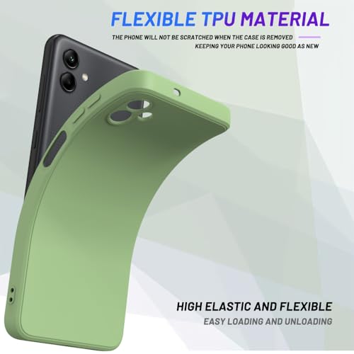 Image of for Samsung Galaxy A06 Case Green, Scratch Resistant with Soft Touch, Slim Thin Phone Cover for Samsung Galaxy A06