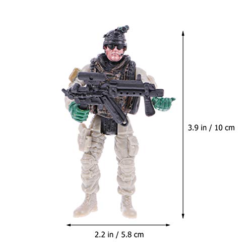 TOYANDONA 1 Set 9 Pezzi Modelli Militari Ornamenti...