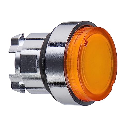 Voyant bouton poussoir jaune LED pour éviter les erreurs de commande