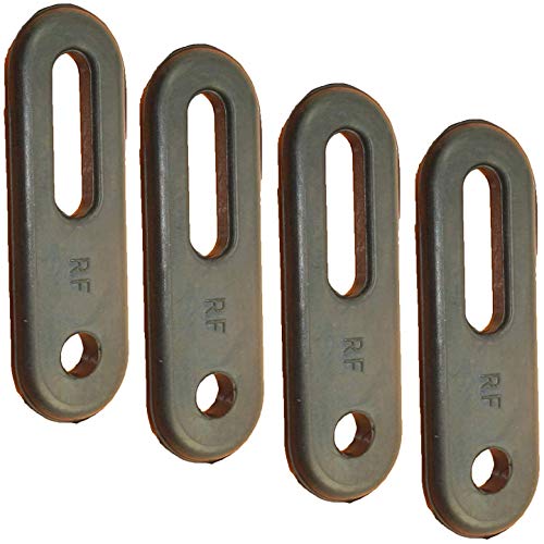 Pmsanzay Door Strap Set Fits, Rubber; for HISUN Yamaha Rhino 450 660 700