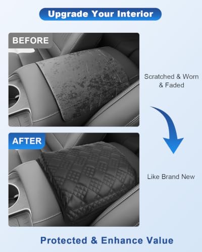 Image of CDEFG for 2026 2027 Hyundai Palisade Center Console Cover Armrest Protector